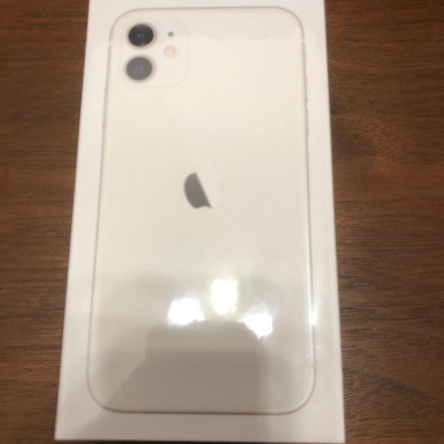 新品 未開封 iPhone 11 64GB ホワイト