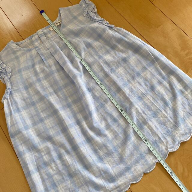 pom ponette(ポンポネット)のポンポネット ジュニア Lチュニック キッズ/ベビー/マタニティのキッズ服女の子用(90cm~)(Tシャツ/カットソー)の商品写真