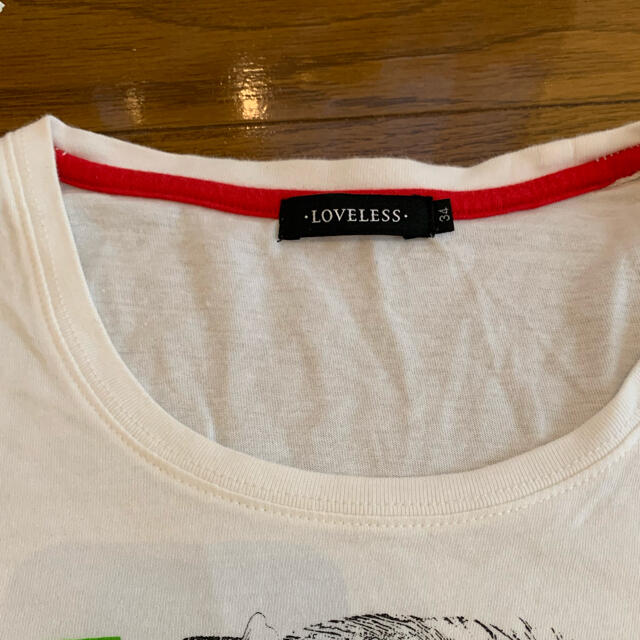 LOVELESS(ラブレス)のLOVELESS プリントTシャツ  レディースのトップス(Tシャツ(半袖/袖なし))の商品写真