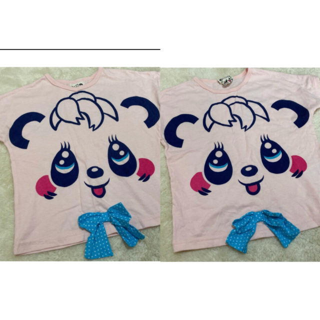 GrandGround(グラグラ)の専用 グラグラ100 110 Tシャツ 2点セット キッズ/ベビー/マタニティのキッズ服女の子用(90cm~)(Tシャツ/カットソー)の商品写真