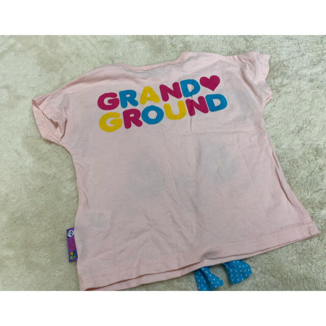 GrandGround(グラグラ)の専用 グラグラ100 110 Tシャツ 2点セット キッズ/ベビー/マタニティのキッズ服女の子用(90cm~)(Tシャツ/カットソー)の商品写真