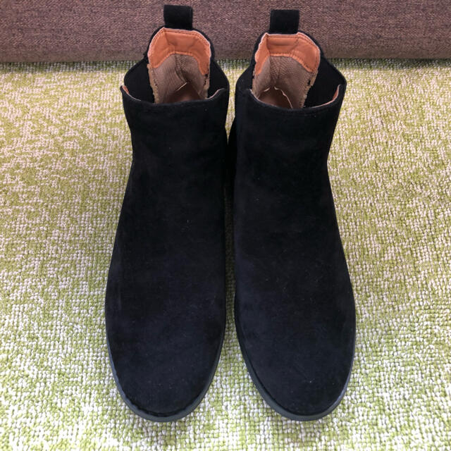 GU(ジーユー)の新品未使用 GU ジーユー メンズ サイドゴアブーツ ブラック 25cm メンズの靴/シューズ(ブーツ)の商品写真