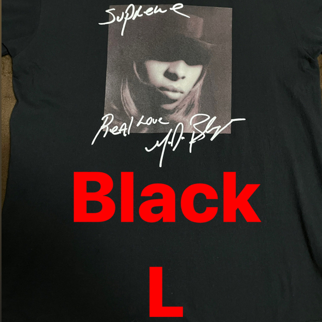 Supreme(シュプリーム)のL supreme mary j. blige tee BLACK メンズのトップス(Tシャツ/カットソー(半袖/袖なし))の商品写真