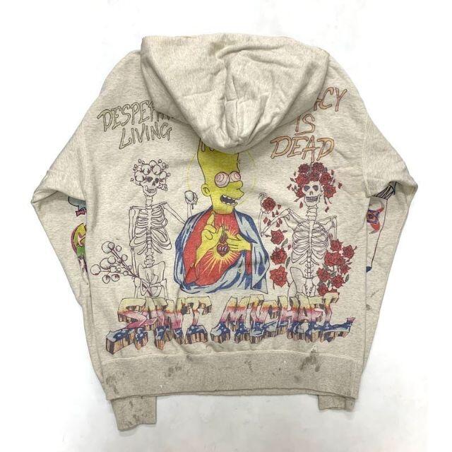 SAINT MICHAEL HOODIE GRAFFITI XL