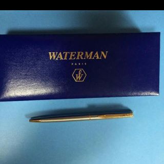 ウォーターマン(Waterman)のウォーターマンボールペン　Waterman  シルバー　未使用(ペン/マーカー)