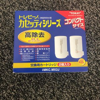 トレビーノ　カセッティシリーズ　交換用カートリッジ　2個入り(浄水機)