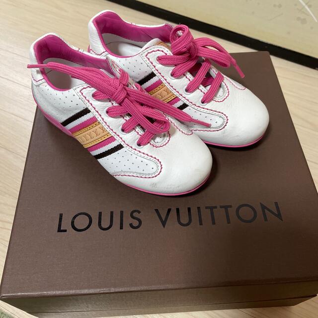 ルイヴィトン LOUIS VUITTON キッズ スニーカー 靴 | フリマアプリ ラクマ