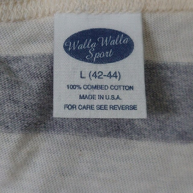 WALLA WALLA SPORT(ワラワラスポーツ)のsold out【walla walla sport】 made in USA メンズのトップス(シャツ)の商品写真