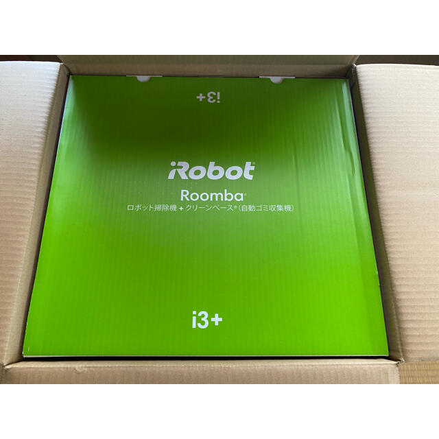 iRobot(アイロボット)の新品未開封　ルンバ i3+ ロボット掃除機 アイロボット 自動ゴミ収集  スマホ/家電/カメラの生活家電(掃除機)の商品写真