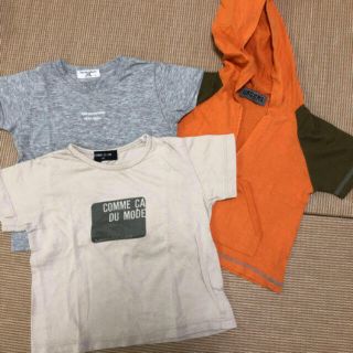 コムサイズム(COMME CA ISM)のお値下げ　Tシャツ3枚セット 80  90(Tシャツ/カットソー)