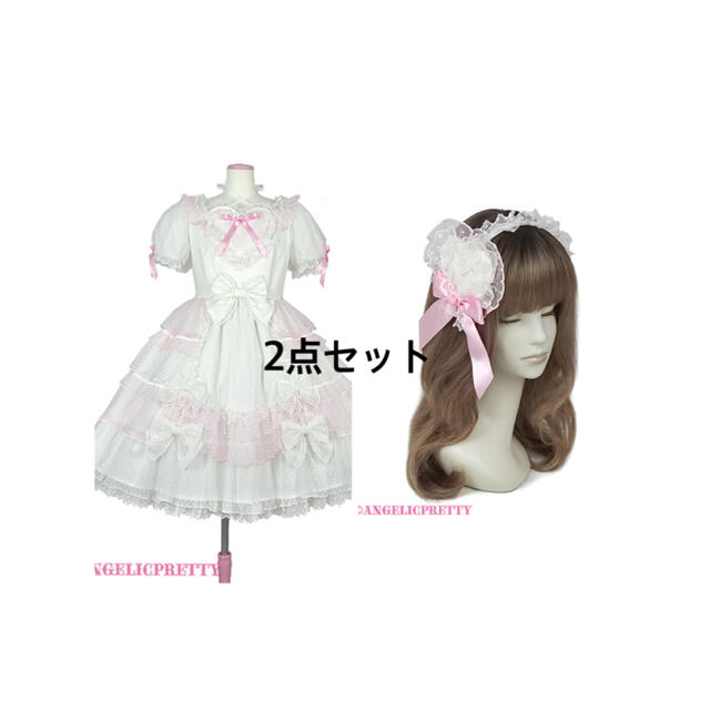 Angelic Pretty トッピングハート 2点セット