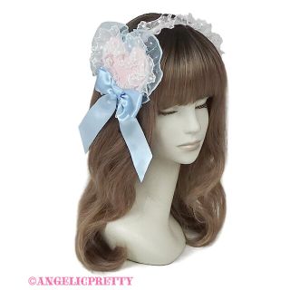 アンジェリックプリティー(Angelic Pretty)のAngelic Pretty トッピングハートカチューシャ(カチューシャ)