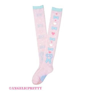 Angelic Pretty - Angelic Pretty トッピングハート オーバーニーの ...