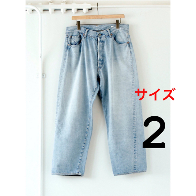 COMOLI(コモリ)のコモリ　21AW デニム5Pパンツ　新品未使用　サイズ2 メンズのパンツ(デニム/ジーンズ)の商品写真