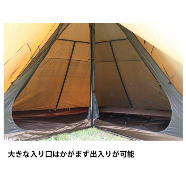 【新品】tent-Mark DESIGNS サーカスメッシュインナーセット4/5 スポーツ/アウトドアのアウトドア(テント/タープ)の商品写真