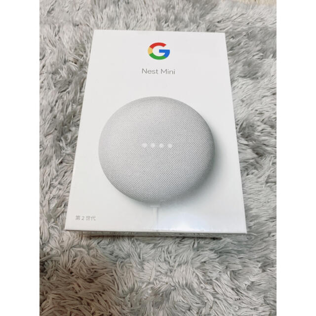 Google(グーグル)のGoogle Nest Mini 第2世代  Googleホームミニ 2点セット スマホ/家電/カメラのオーディオ機器(スピーカー)の商品写真