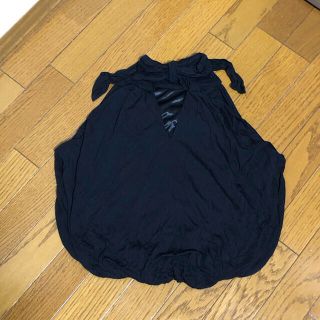 クーカイ(KOOKAI)のクーカイ　トップス　黒　サイズ38(カットソー(半袖/袖なし))