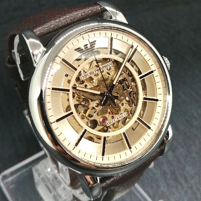 Emporio Armani(エンポリオアルマーニ)の【Ueharafam様専用】エンポリオ アルマーニ 腕時計 ルイージ 自動巻き メンズの時計(腕時計(アナログ))の商品写真