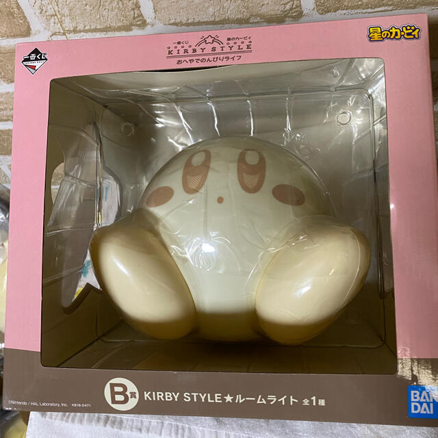 BANDAI(バンダイ)の一番くじ カービィ ルームライト エンタメ/ホビーのおもちゃ/ぬいぐるみ(キャラクターグッズ)の商品写真