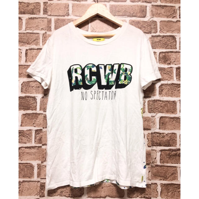 RODEO CROWNS WIDE BOWL(ロデオクラウンズワイドボウル)の【超人気】❤ロデオクラウンズ❤ Tシャツ 白 花柄 RCWB 春 夏 レディースのトップス(Tシャツ(半袖/袖なし))の商品写真