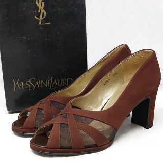 サンローラン(Saint Laurent)の未使用 YSL イヴサンローラン ヌバック パンプス 約22～22.5㎝(ハイヒール/パンプス)