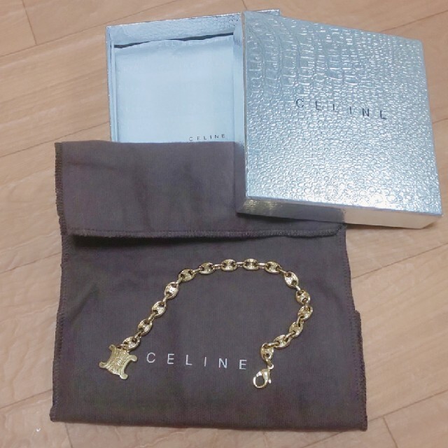 celine(セリーヌ)のCELINE ☆ マカダム モチーフ ブレスレット レディースのアクセサリー(ブレスレット/バングル)の商品写真