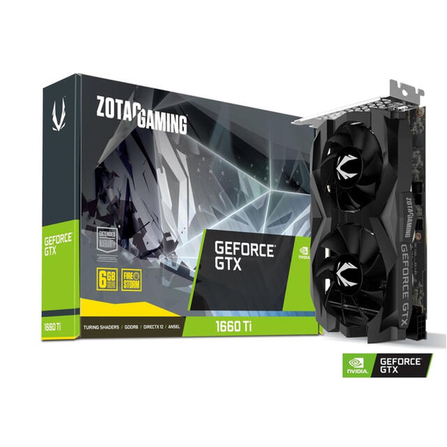 【新品・未開封】GeForce GTX 1660 Ti 6GB GDDR61050ti