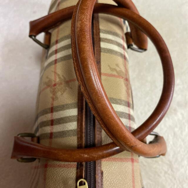 BURBERRY(バーバリー)の【 最終値下げ 】特別価格 Burberry トートバッグ ビンテージ ⭐️美品 レディースのバッグ(トートバッグ)の商品写真