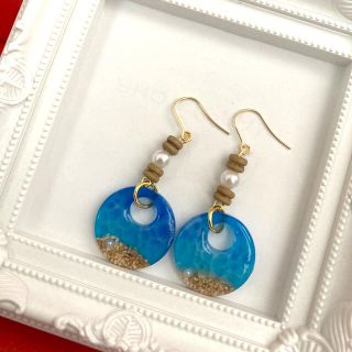 NO.30【ピアス・イヤリング】ハンドメイドレジン☆(ピアス)