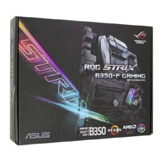 エイスース(ASUS)のASUS マザーボード ROG STRIX B350-F (PCパーツ)