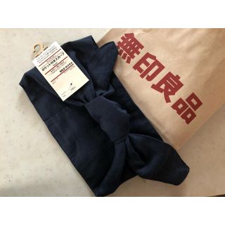 ムジルシリョウヒン(MUJI (無印良品))の無印　ポケット付きスカーフ(バンダナ/スカーフ)