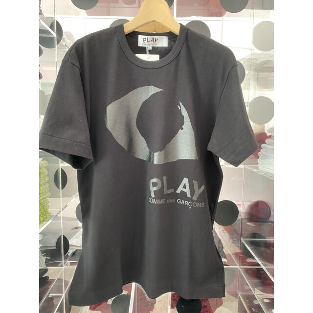 新品 PLAY COMME des GARCONS 黒×黒 Tシャツ
