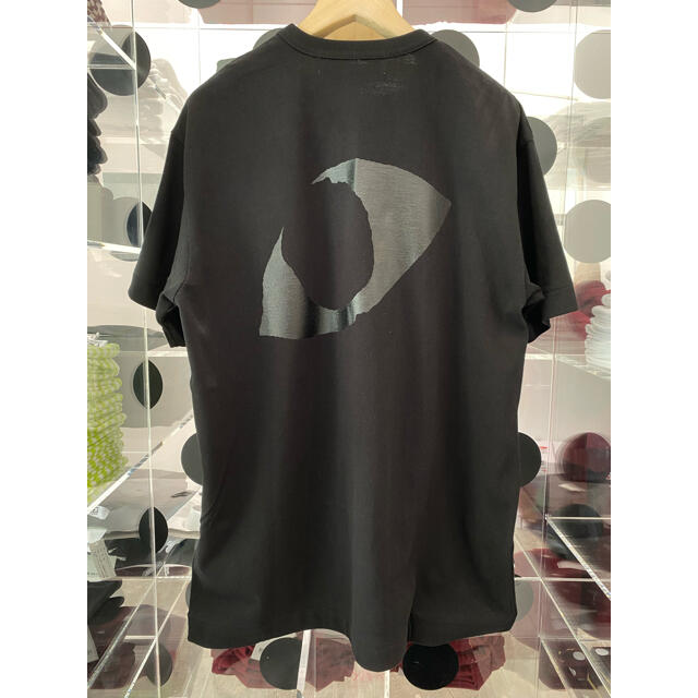 COMME des GARCONS(コムデギャルソン)の新品 PLAY COMME des GARCONS 黒×黒 Tシャツ メンズのトップス(Tシャツ/カットソー(半袖/袖なし))の商品写真