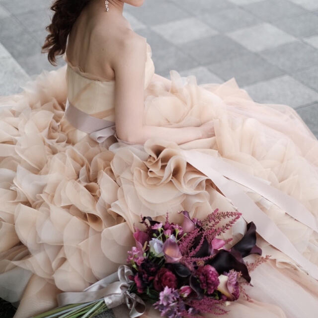 Vera Wang(ヴェラウォン)の★sa_ya52様専用★ヴェラウォンヘイリーヌード レディースのフォーマル/ドレス(ウェディングドレス)の商品写真