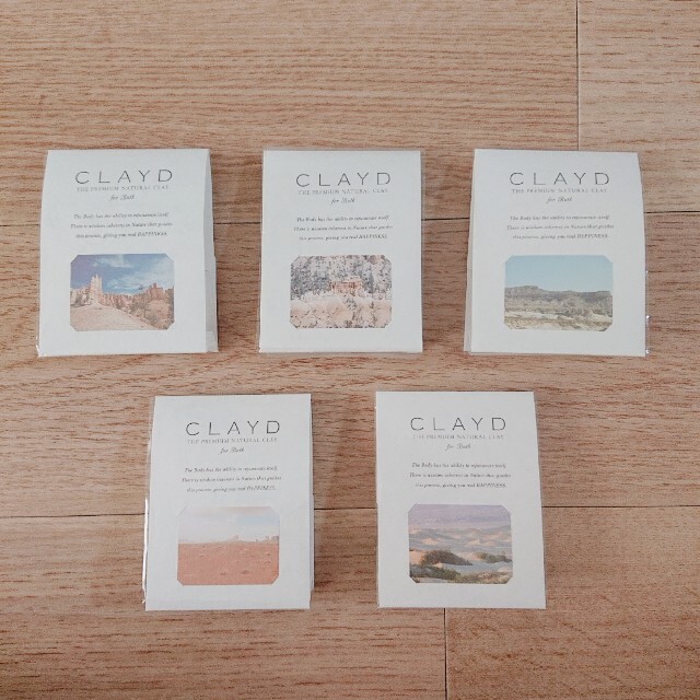 Cosme Kitchen(コスメキッチン)のCLAYD 入浴剤 30g 5個 コスメ/美容のボディケア(入浴剤/バスソルト)の商品写真