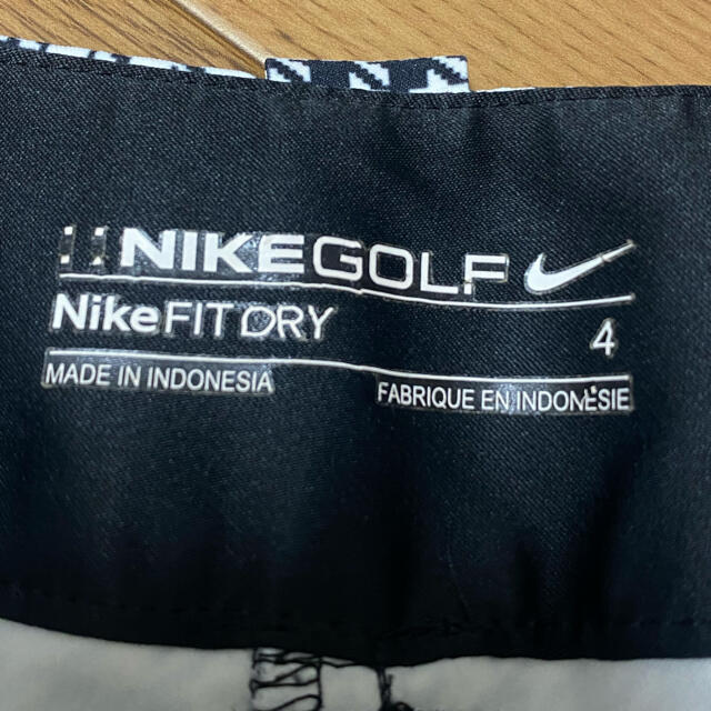 NIKE(ナイキ)の美品⛳️ナイキゴルフ　千鳥柄　パンツ一体型　ゴルフスカート　レディース スポーツ/アウトドアのゴルフ(ウエア)の商品写真