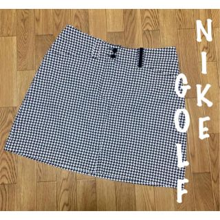 ナイキ(NIKE)の美品⛳️ナイキゴルフ　千鳥柄　パンツ一体型　ゴルフスカート　レディース(ウエア)