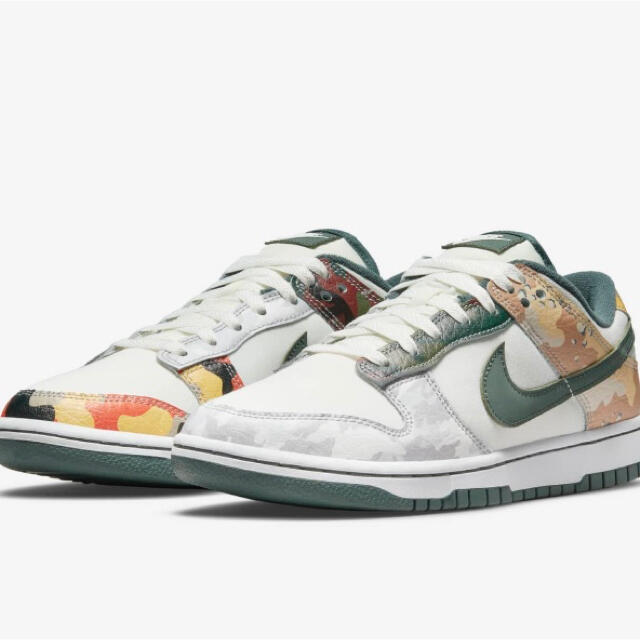 NIKE DUNK LOW SE SAIL MULTI CAMO ダンク26.0