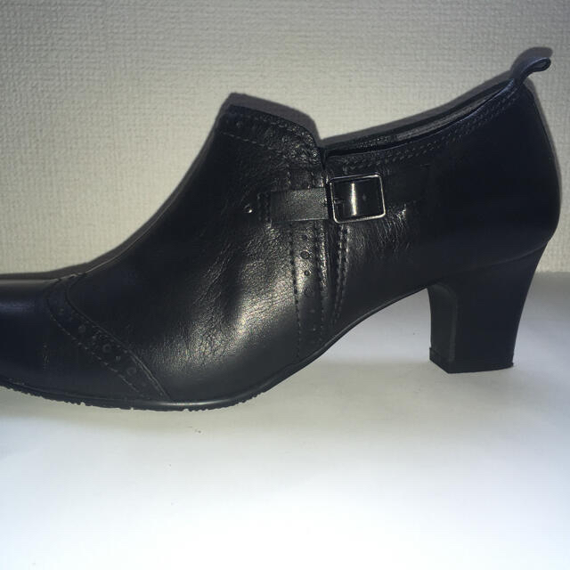 ing(イング)の【美品】イング ing ブーティパンプス（黒）24cm EE レディースの靴/シューズ(ブーティ)の商品写真