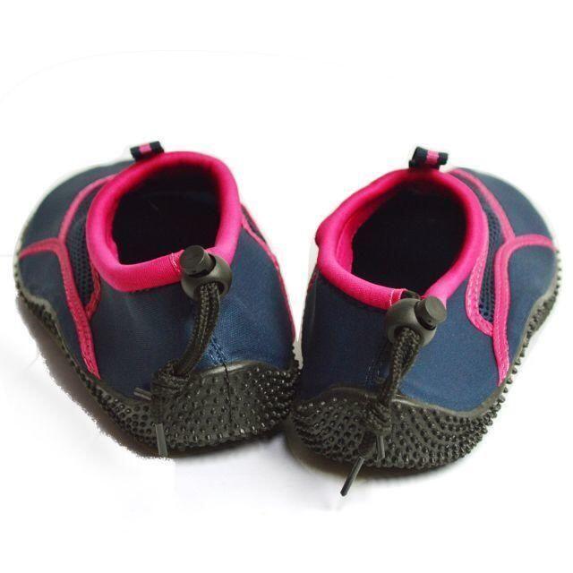 【新品】メンズ アクアシューズ ネイビー ピンク 19.5~28cm メンズの靴/シューズ(サンダル)の商品写真
