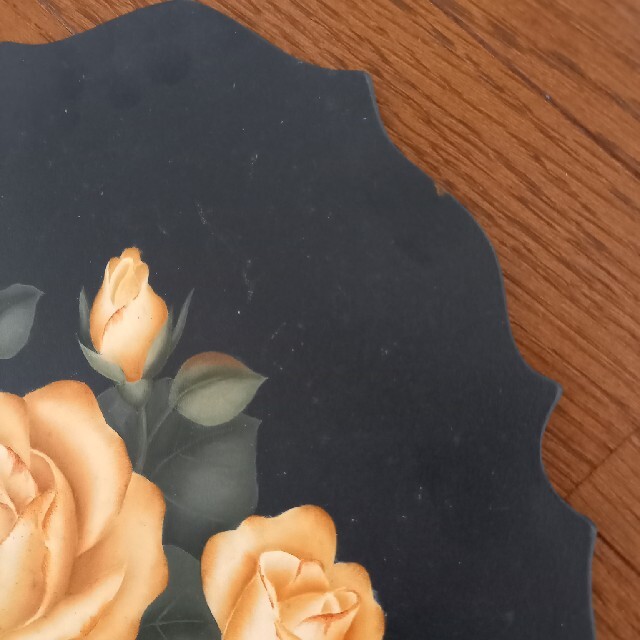 ◆トールペイント作品◆RoseGarden◆薔薇バラ◆ガーデニング◆木札立て札◆