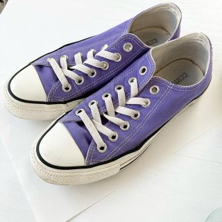 コンバース(CONVERSE)のconverse ALL STAR OX パープル (スニーカー)