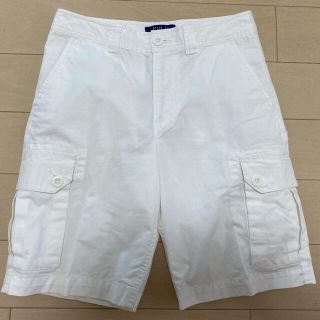 ポロラルフローレン(POLO RALPH LAUREN)のアカウント消します様専用POROラルフローレン　ハーフパンツ12/150/66白(パンツ/スパッツ)