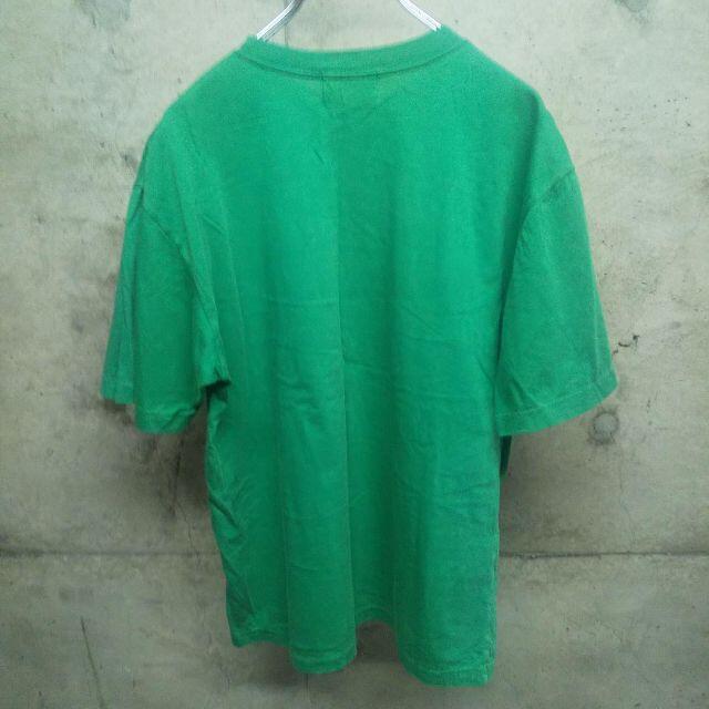 Kaepa(ケイパ)のkaepa / ケイパ ヨット Tシャツ 80s L レトロ used　緑 メンズのトップス(Tシャツ/カットソー(半袖/袖なし))の商品写真