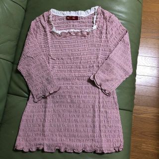 ピンクハウス(PINK HOUSE)のピンクハウス　新品５分袖カットソー❤️(カットソー(半袖/袖なし))