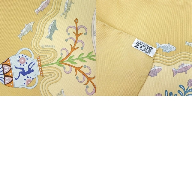 Hermes ゴールドの通販 by Brand Shop 宝美堂(ほうびどう) ラクマ店｜エルメスならラクマ - エルメス スカーフ カレ90 CARRE 爆買い国産