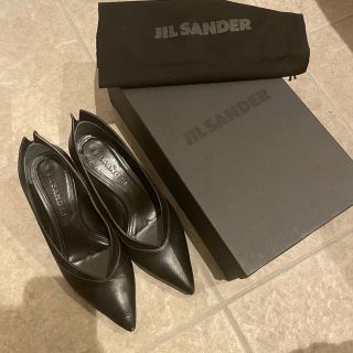 ジルサンダー(Jil Sander)の最終値下げ JIL SANDER ジルサンダー パンプス 黒 (ハイヒール/パンプス)