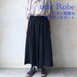 nest Robe ネストローブ リネン ギャザー スカート pa-yogyakarta.net