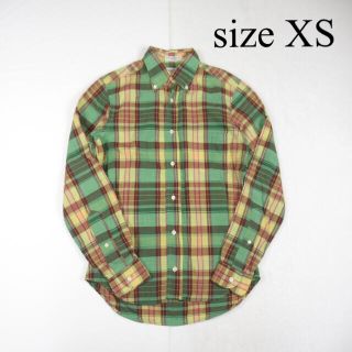 インディヴィジュアライズドシャツ(INDIVIDUALIZED SHIRTS)の専用 INDIVIDUALIZED SHIRTS チェックシャツ 長袖 XS 綿(シャツ)