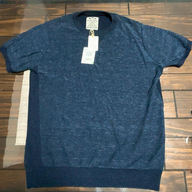 FREAK'S STORE(フリークスストア)の【お値下中】ﾌﾘｰｸｽｽﾄｱ Flanders linen リネン 半袖Tシャツ メンズのトップス(Tシャツ/カットソー(半袖/袖なし))の商品写真